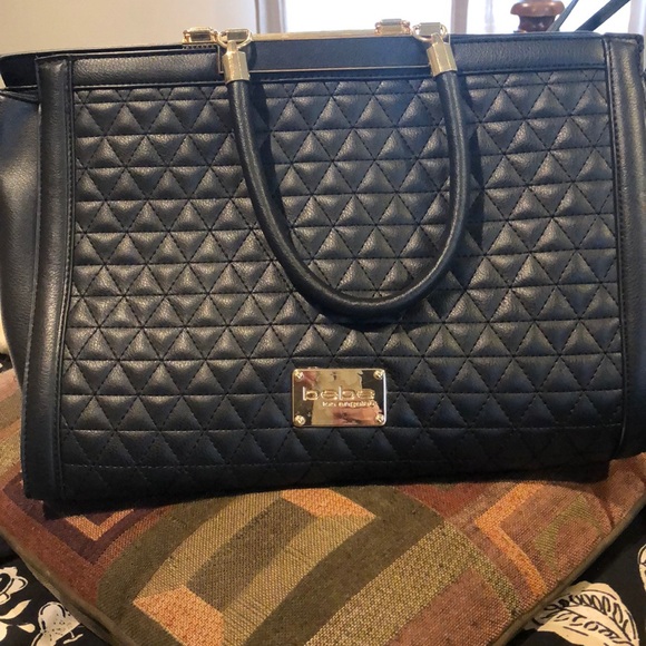 Bebe quilted leather handbag - Picture 1 of 4